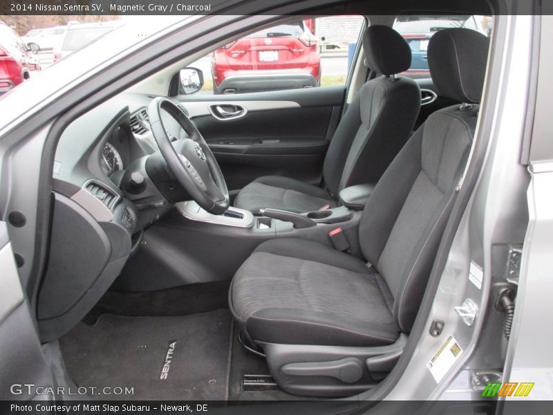 Magnetic Gray / Charcoal 2014 Nissan Sentra SV