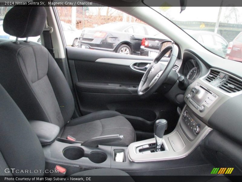 Magnetic Gray / Charcoal 2014 Nissan Sentra SV