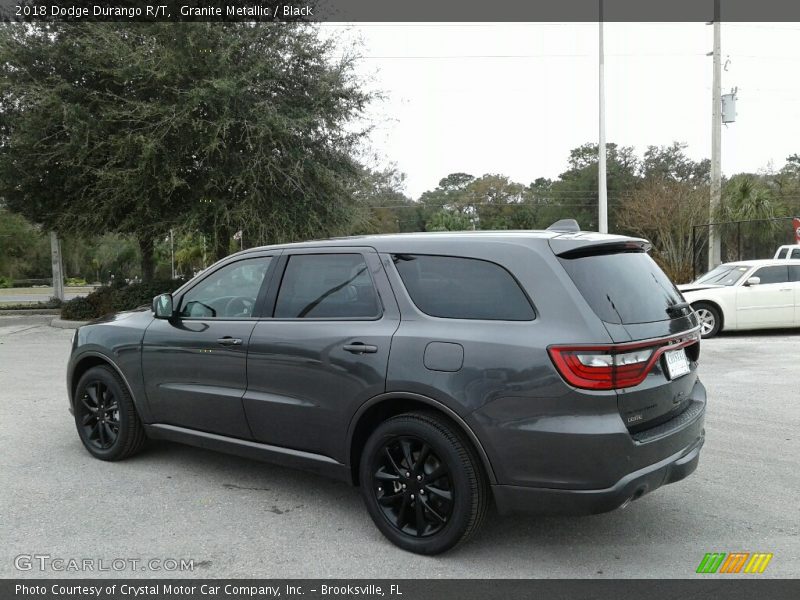 Granite Metallic / Black 2018 Dodge Durango R/T