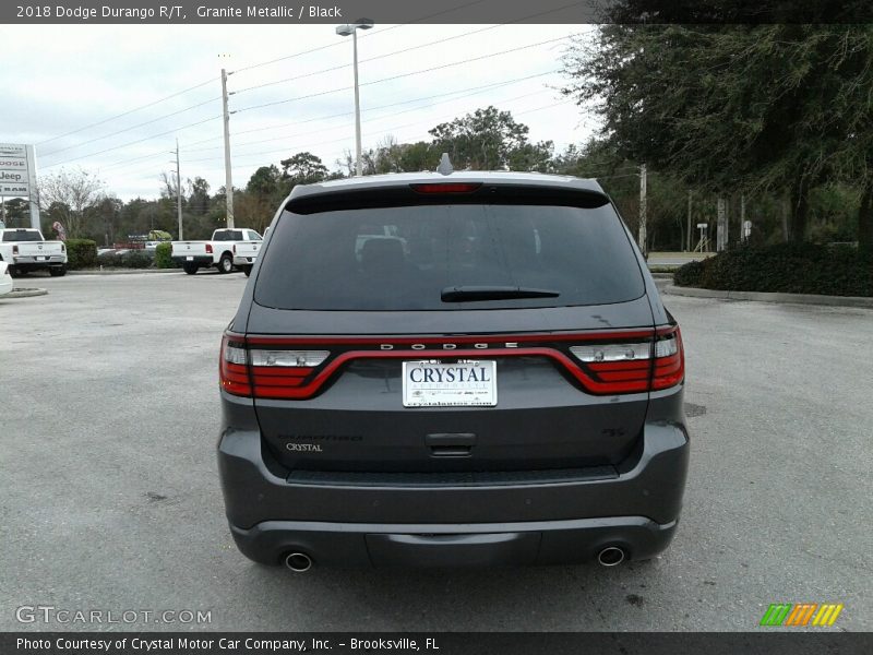 Granite Metallic / Black 2018 Dodge Durango R/T