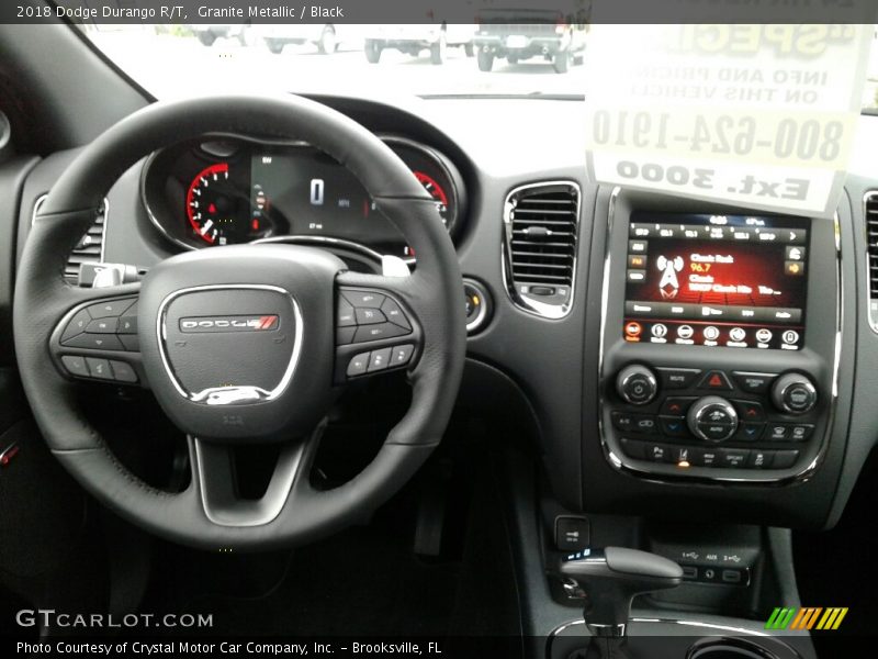 Granite Metallic / Black 2018 Dodge Durango R/T