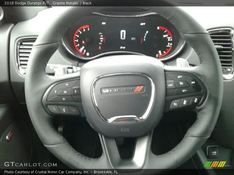 Granite Metallic / Black 2018 Dodge Durango R/T