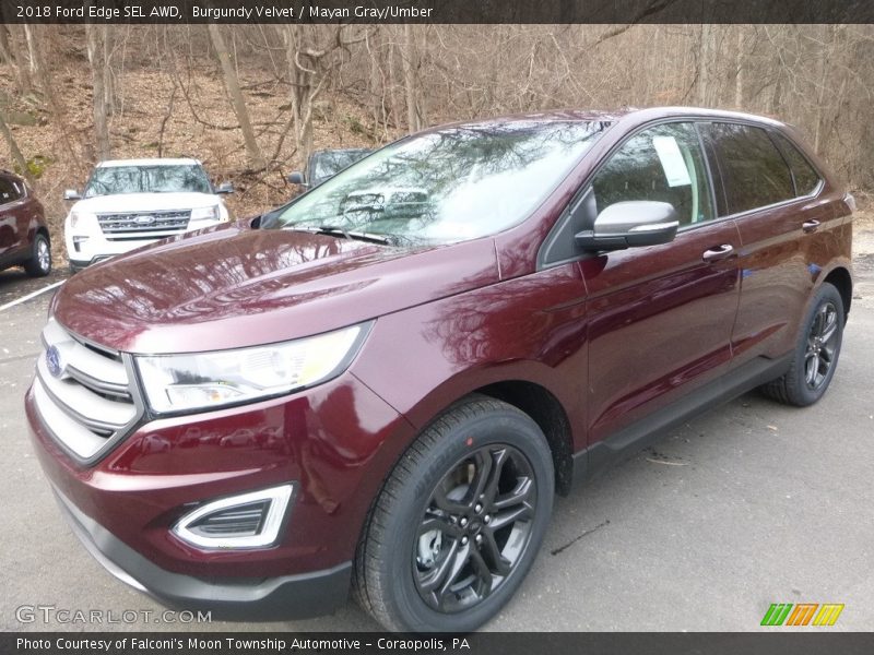  2018 Edge SEL AWD Burgundy Velvet