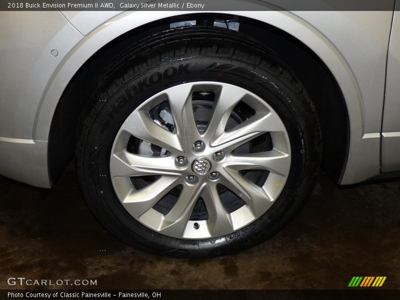 Galaxy Silver Metallic / Ebony 2018 Buick Envision Premium II AWD