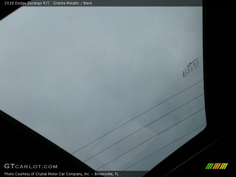Granite Metallic / Black 2018 Dodge Durango R/T