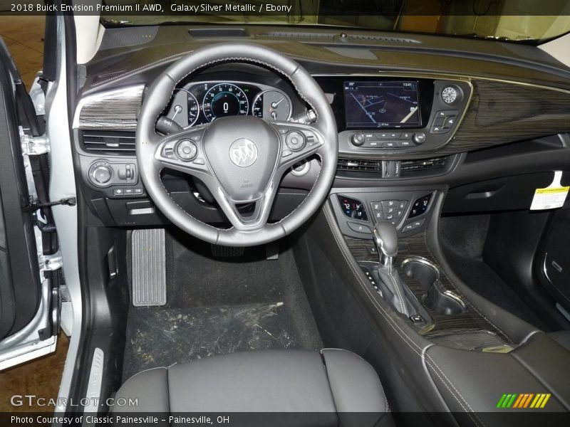 Galaxy Silver Metallic / Ebony 2018 Buick Envision Premium II AWD