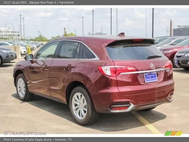 Basque Red Pearl II / Parchment 2017 Acura RDX