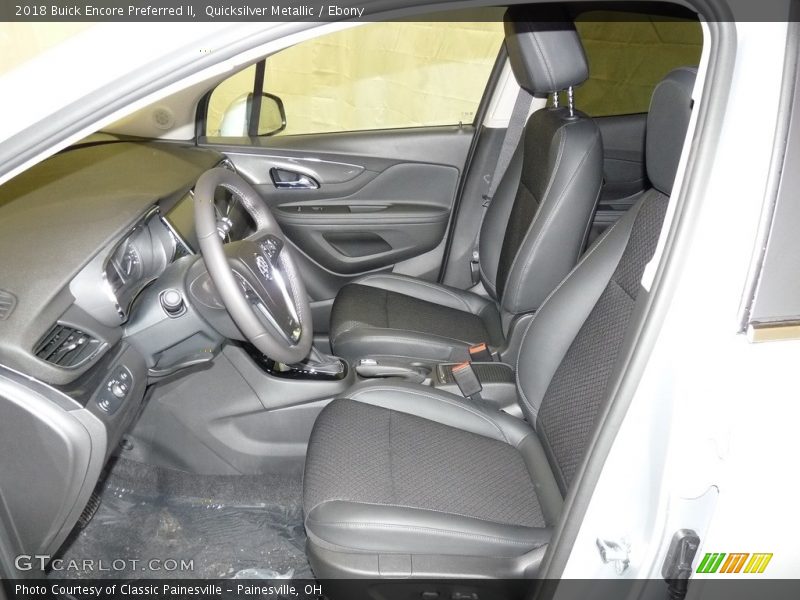 Quicksilver Metallic / Ebony 2018 Buick Encore Preferred II