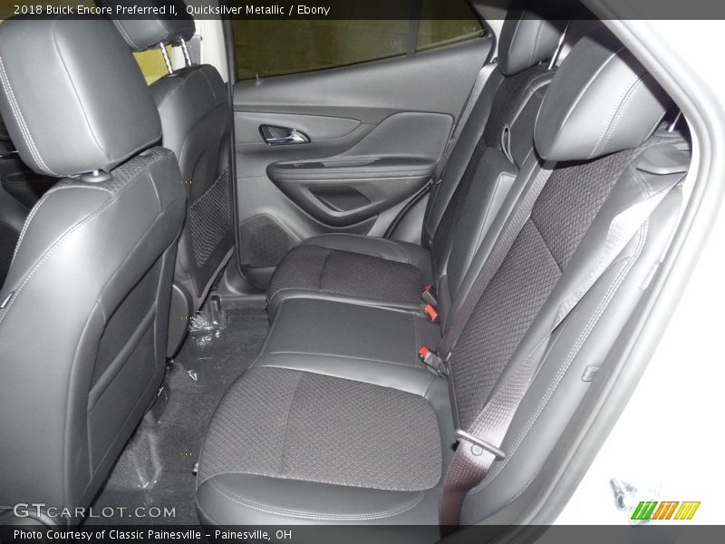 Quicksilver Metallic / Ebony 2018 Buick Encore Preferred II