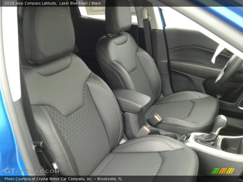 Laser Blue Pearl / Black 2018 Jeep Compass Latitude