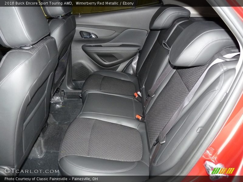 Winterberry Red Metallic / Ebony 2018 Buick Encore Sport Touring AWD