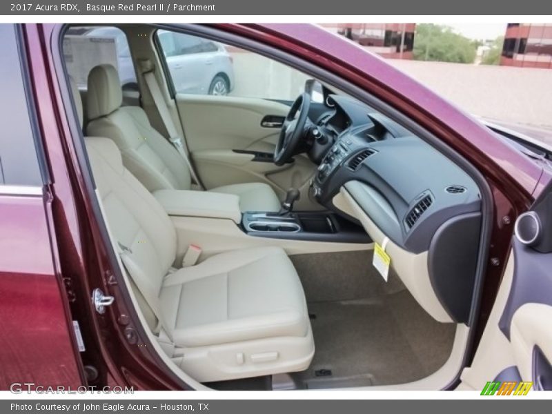 Basque Red Pearl II / Parchment 2017 Acura RDX