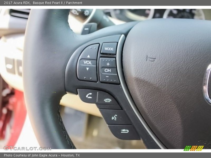 Basque Red Pearl II / Parchment 2017 Acura RDX