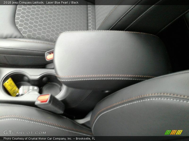 Laser Blue Pearl / Black 2018 Jeep Compass Latitude