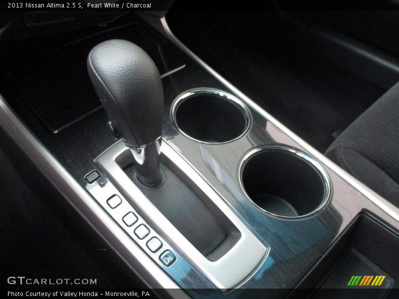 Pearl White / Charcoal 2013 Nissan Altima 2.5 S