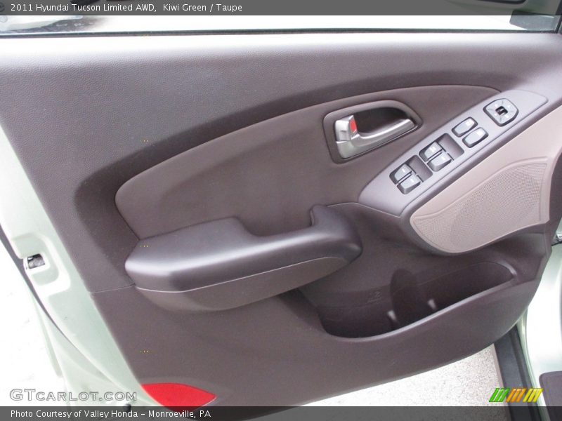 Kiwi Green / Taupe 2011 Hyundai Tucson Limited AWD