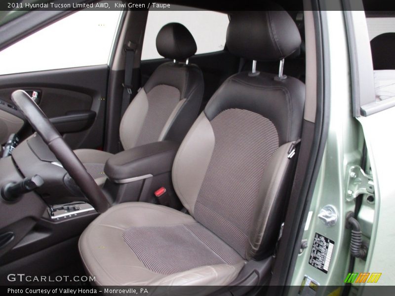Kiwi Green / Taupe 2011 Hyundai Tucson Limited AWD