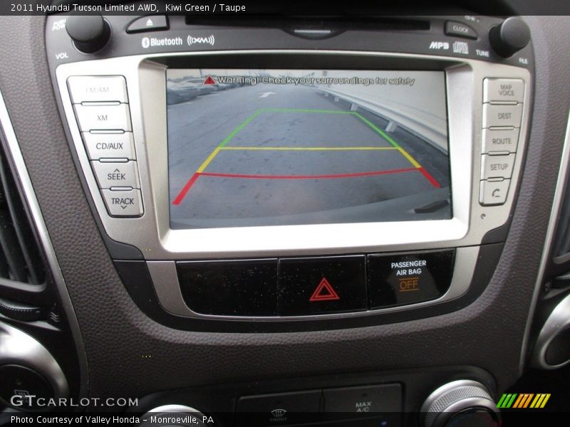 Kiwi Green / Taupe 2011 Hyundai Tucson Limited AWD