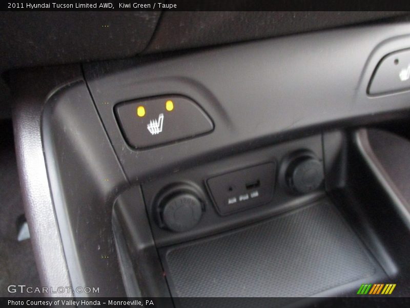 Kiwi Green / Taupe 2011 Hyundai Tucson Limited AWD