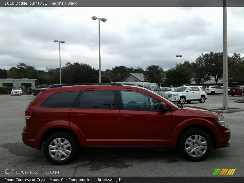 Redline / Black 2018 Dodge Journey SE