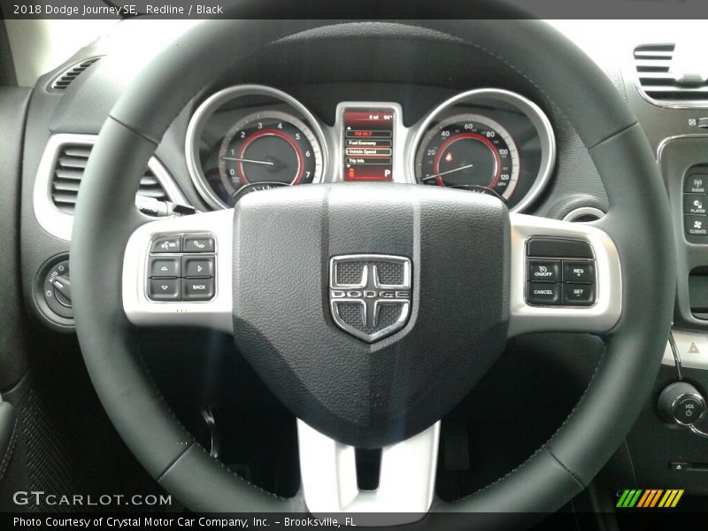Redline / Black 2018 Dodge Journey SE