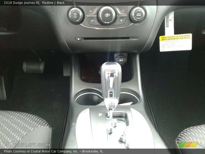 Redline / Black 2018 Dodge Journey SE