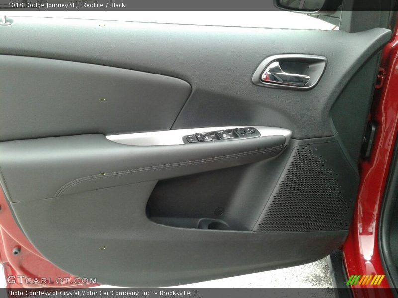 Redline / Black 2018 Dodge Journey SE