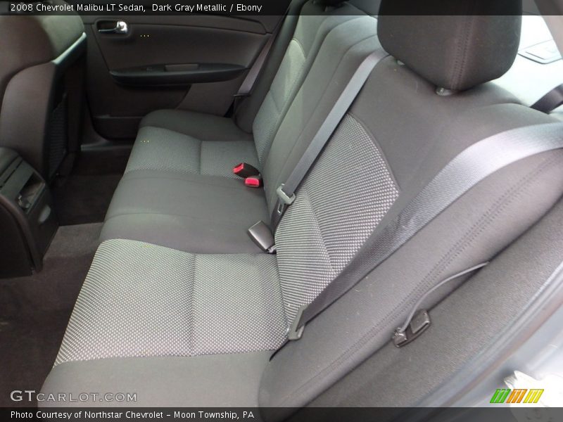 Dark Gray Metallic / Ebony 2008 Chevrolet Malibu LT Sedan