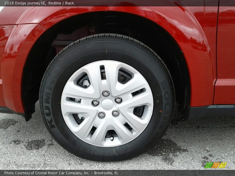 Redline / Black 2018 Dodge Journey SE
