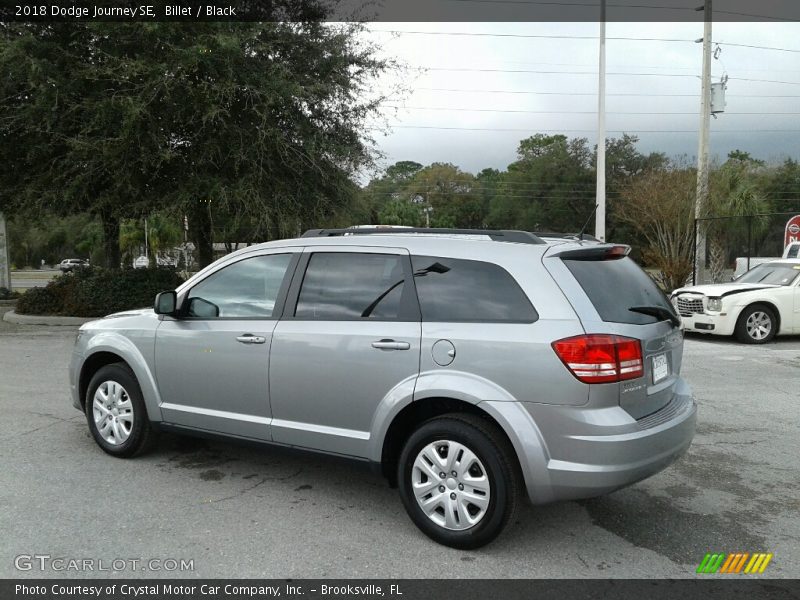 Billet / Black 2018 Dodge Journey SE