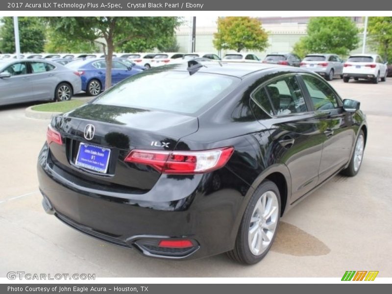 Crystal Black Pearl / Ebony 2017 Acura ILX Technology Plus A-Spec
