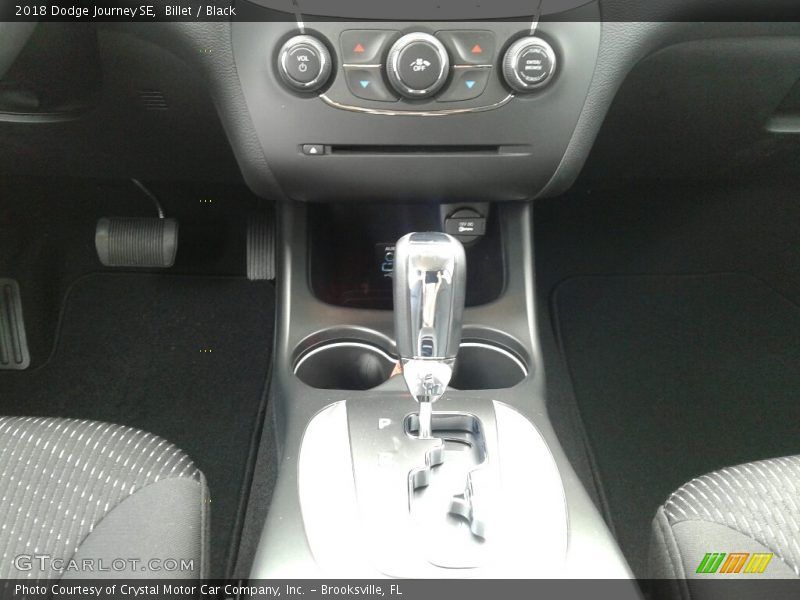 Billet / Black 2018 Dodge Journey SE