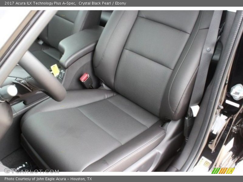 Crystal Black Pearl / Ebony 2017 Acura ILX Technology Plus A-Spec