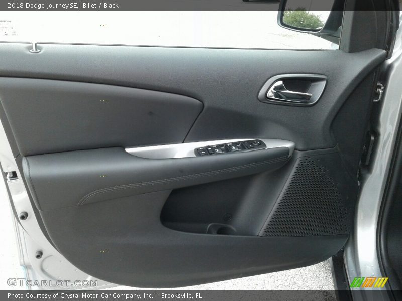 Billet / Black 2018 Dodge Journey SE
