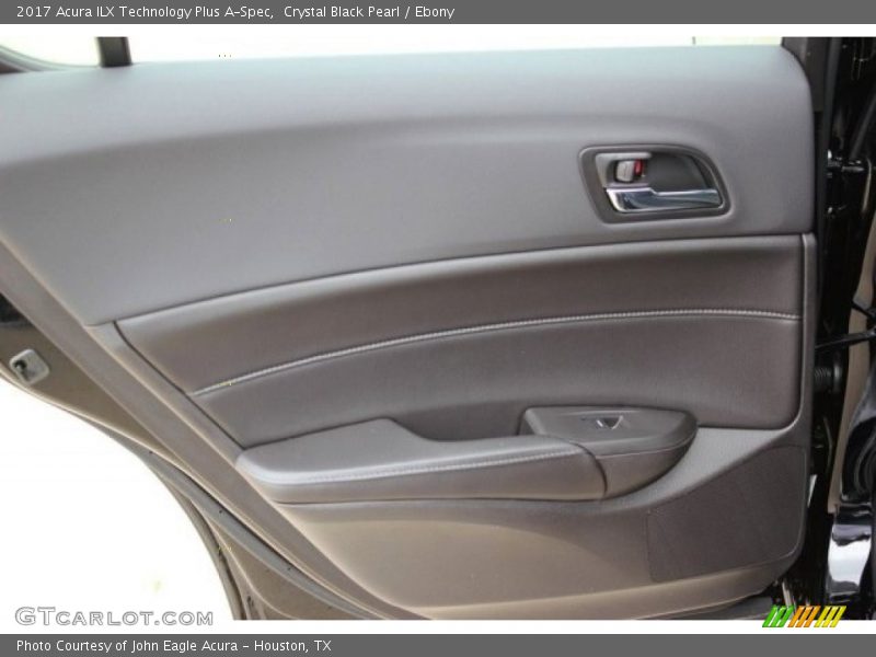 Crystal Black Pearl / Ebony 2017 Acura ILX Technology Plus A-Spec