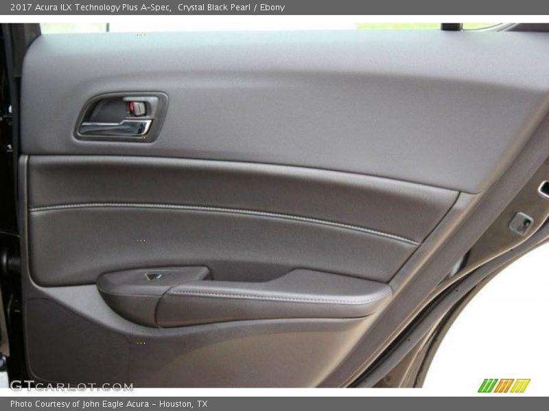 Crystal Black Pearl / Ebony 2017 Acura ILX Technology Plus A-Spec