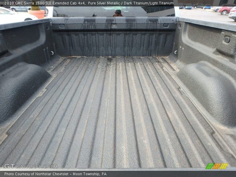 Pure Silver Metallic / Dark Titanium/Light Titanium 2010 GMC Sierra 1500 SLE Extended Cab 4x4