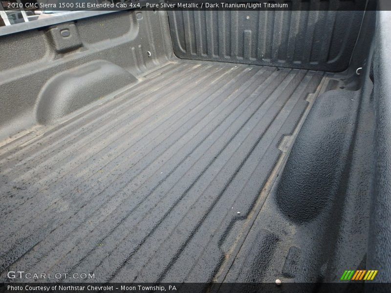 Pure Silver Metallic / Dark Titanium/Light Titanium 2010 GMC Sierra 1500 SLE Extended Cab 4x4