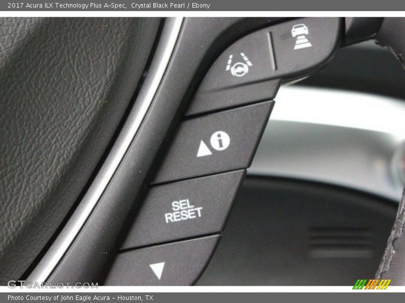 Crystal Black Pearl / Ebony 2017 Acura ILX Technology Plus A-Spec