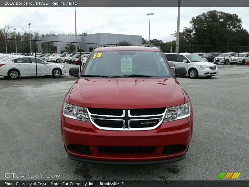 Redline / Black 2018 Dodge Journey SE