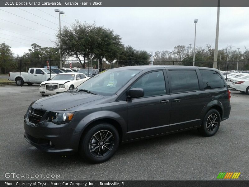Granite Pearl / Black 2018 Dodge Grand Caravan SE