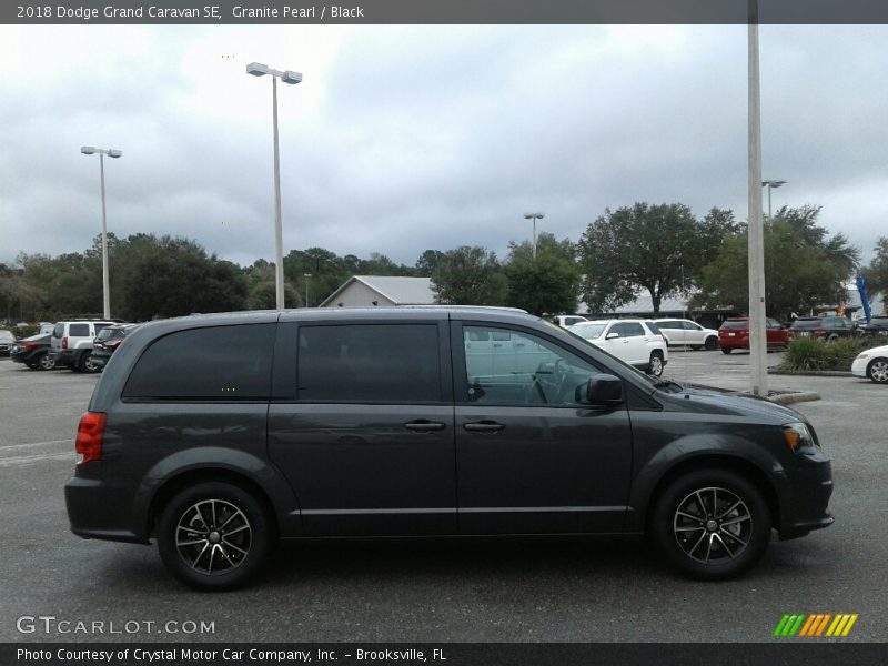 Granite Pearl / Black 2018 Dodge Grand Caravan SE