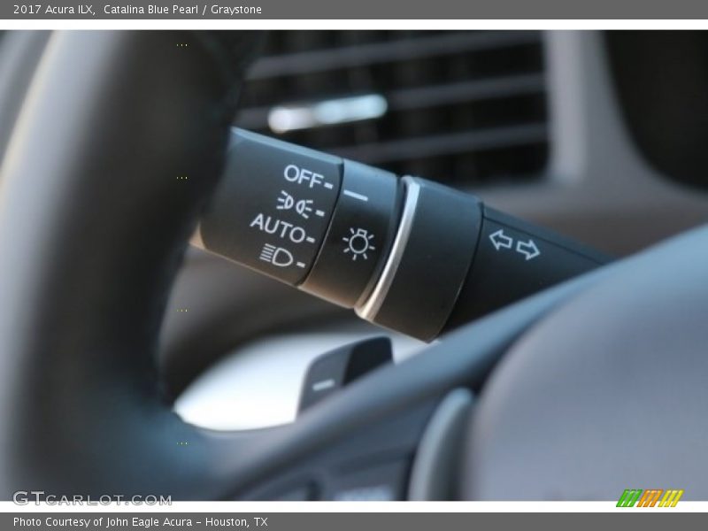 Catalina Blue Pearl / Graystone 2017 Acura ILX