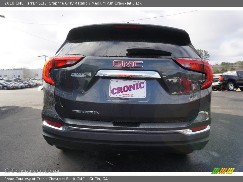 Graphite Gray Metallic / Medium Ash Gray/­Jet Black 2018 GMC Terrain SLT