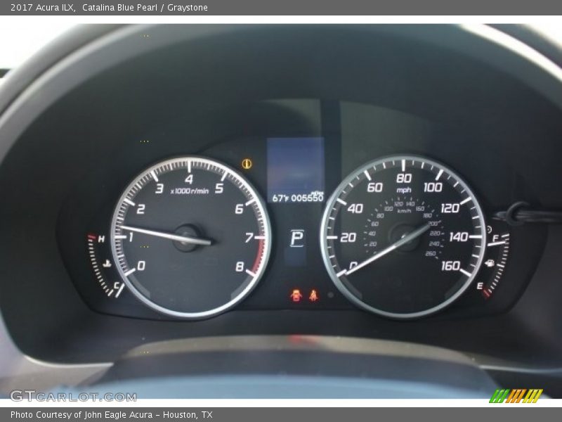 Catalina Blue Pearl / Graystone 2017 Acura ILX