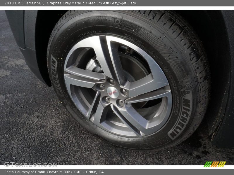 Graphite Gray Metallic / Medium Ash Gray/­Jet Black 2018 GMC Terrain SLT