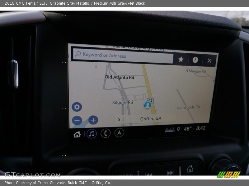 Graphite Gray Metallic / Medium Ash Gray/­Jet Black 2018 GMC Terrain SLT