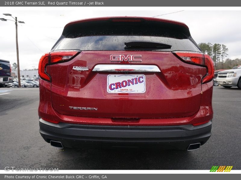 Red Quartz Tintcoat / ­Jet Black 2018 GMC Terrain SLE
