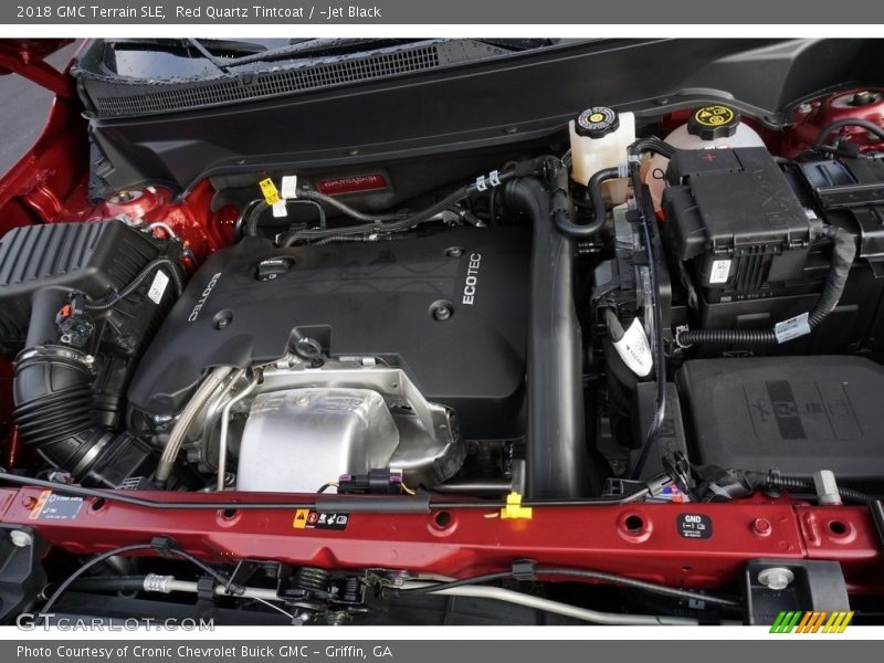 Red Quartz Tintcoat / ­Jet Black 2018 GMC Terrain SLE
