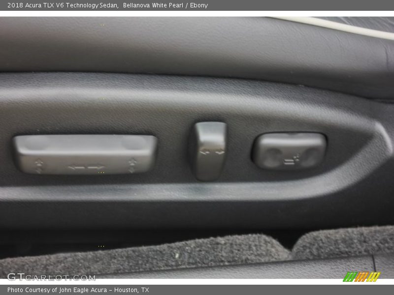 Bellanova White Pearl / Ebony 2018 Acura TLX V6 Technology Sedan